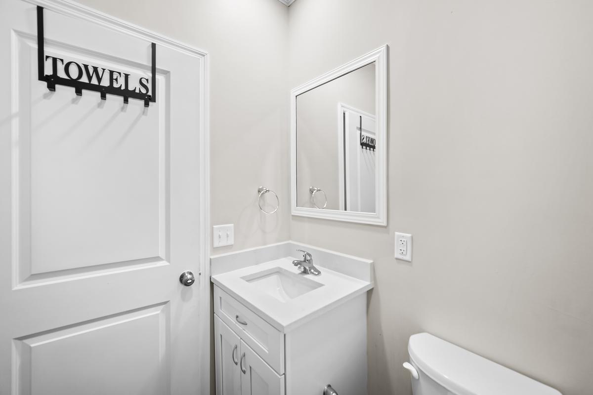 Property interior — bathroom renovation